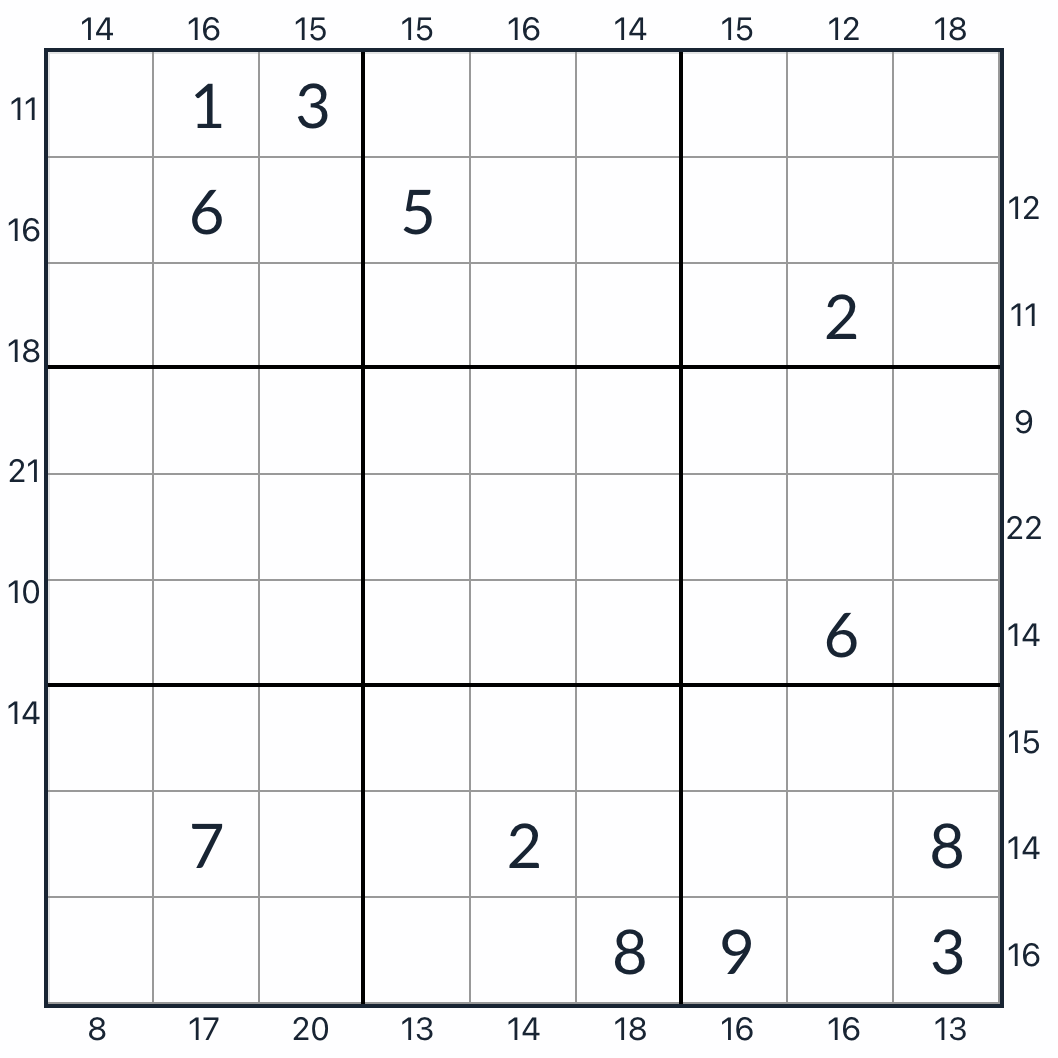 противозаконное кадр Sudoku Вопрос