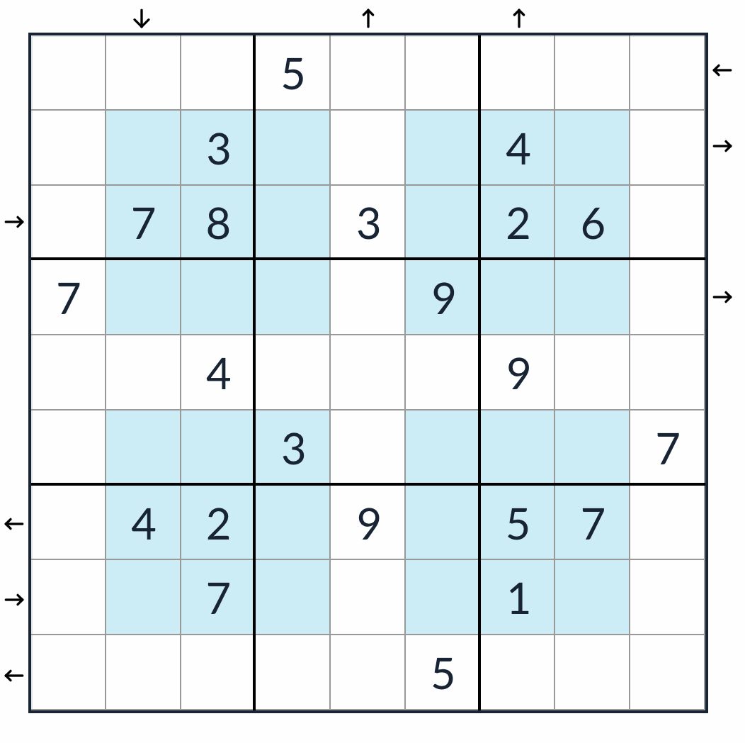Hyper Rossini Sudoku Вопрос